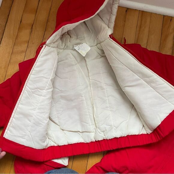 Red Toddler Snowsuit Set - Picture 4 of 8
